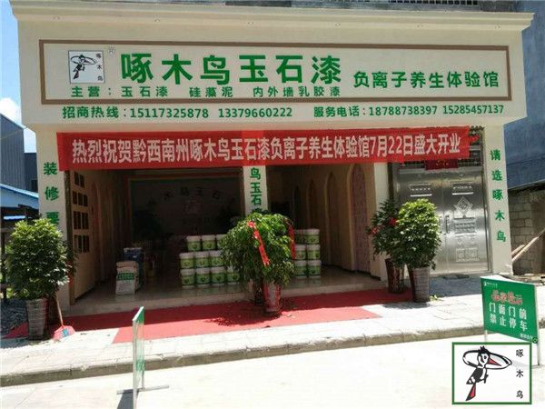 啄木鸟漆业集团 玉石漆 代理商  加盟商
